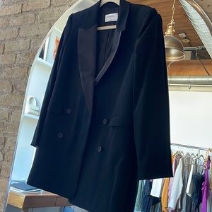 BABATON ARITZIA SIZE 2 BLACK BLAZER DRESS
